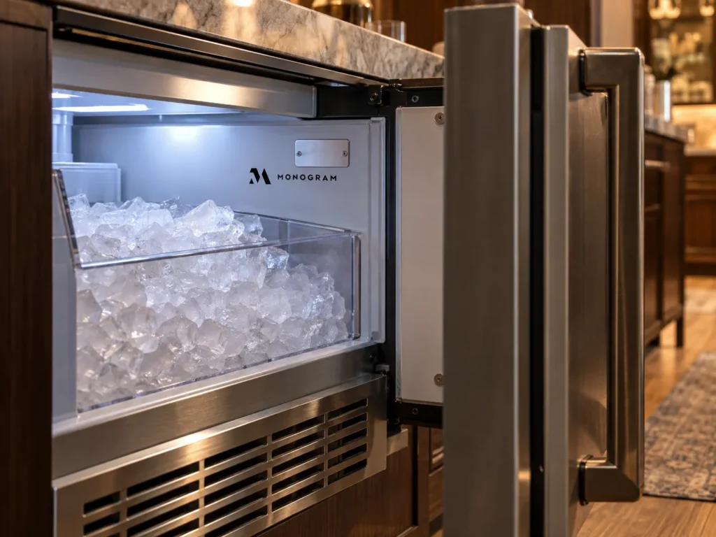 Monogram ice maker