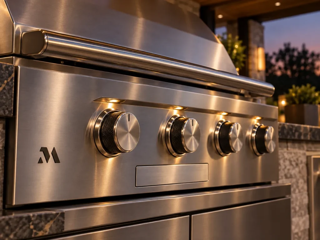 Monogram outdoor cooking